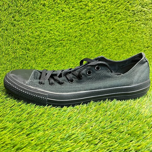 Converse Chuck Taylor All Star Ox Mens Size 12 Black Athletic Shoes Sneakers - Picture 3 of 10